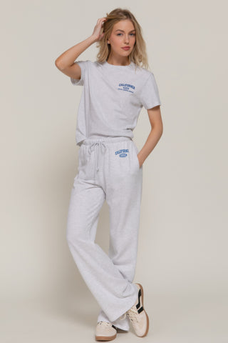 Waistband Print Detail Sweatpants gr - Wear Arielle