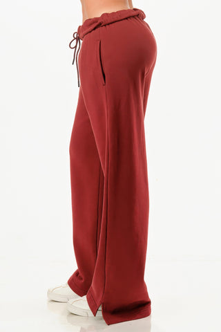 Baggy Sweatpants burgundy - Wear Arielle