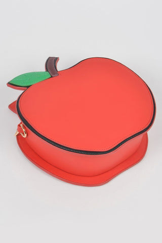 Apple Shape Fun Clutch - Wear Arielle