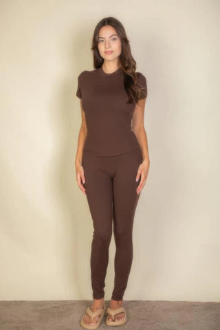 Basic Solid Leggings - Wear Arielle
