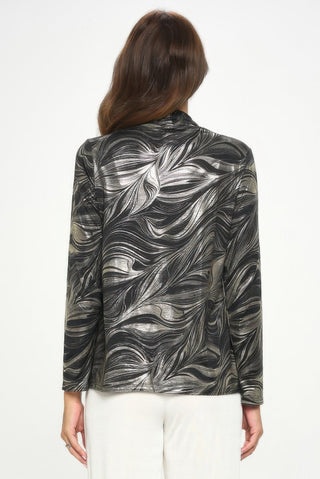 Bg Foil Long Sleeve Jacket - Wear Arielle
