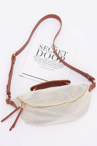 Canvas Crossbody Bag - Wear Arielle