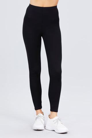 Cotton Spandex Leggings - Wear Arielle