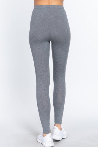 Cotton Spandex Leggings - Wear Arielle
