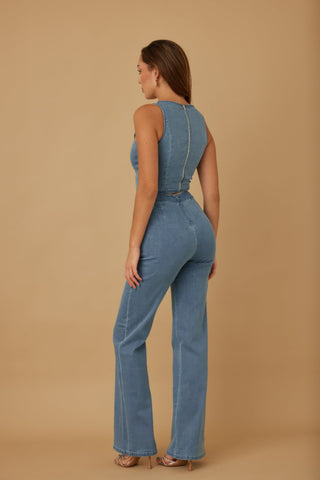 Crop Vest Casual Sets - Wear Arielle