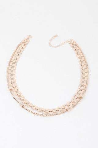 Double Box Chain Necklace - Wear Arielle