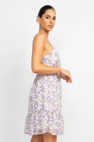Double Strap Back Mini Dress - Wear Arielle