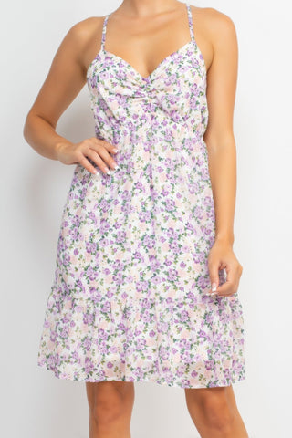 Double Strap Back Mini Dress - Wear Arielle