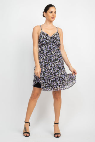 Double Strap Back Mini Dress - Wear Arielle