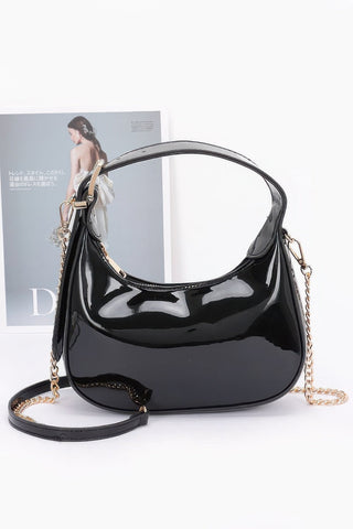Enamel Hobo Bag - Wear Arielle