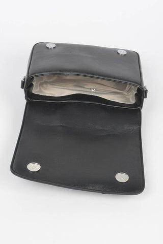 Faux Leather Metal Studded Jacket Clutch - Wear Arielle