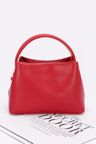 Faux Leather Tote Bag - Wear Arielle