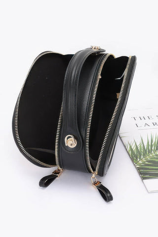 Faux Straw Bowling Bag - Wear Arielle
