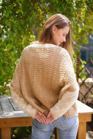 Front Drop Shoulder Cardigan - Wear Arielle