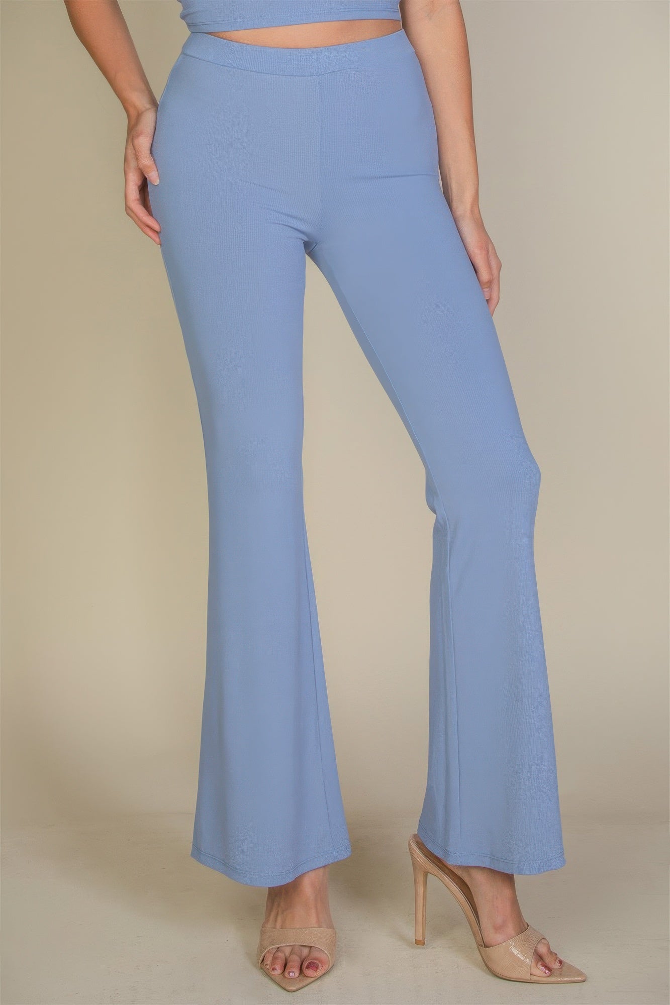 High Waisted Flare Pants - Wear Arielle