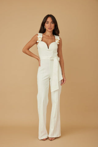 Intertwined Ring Detail With Strap Jumpsuit - Wear Arielle