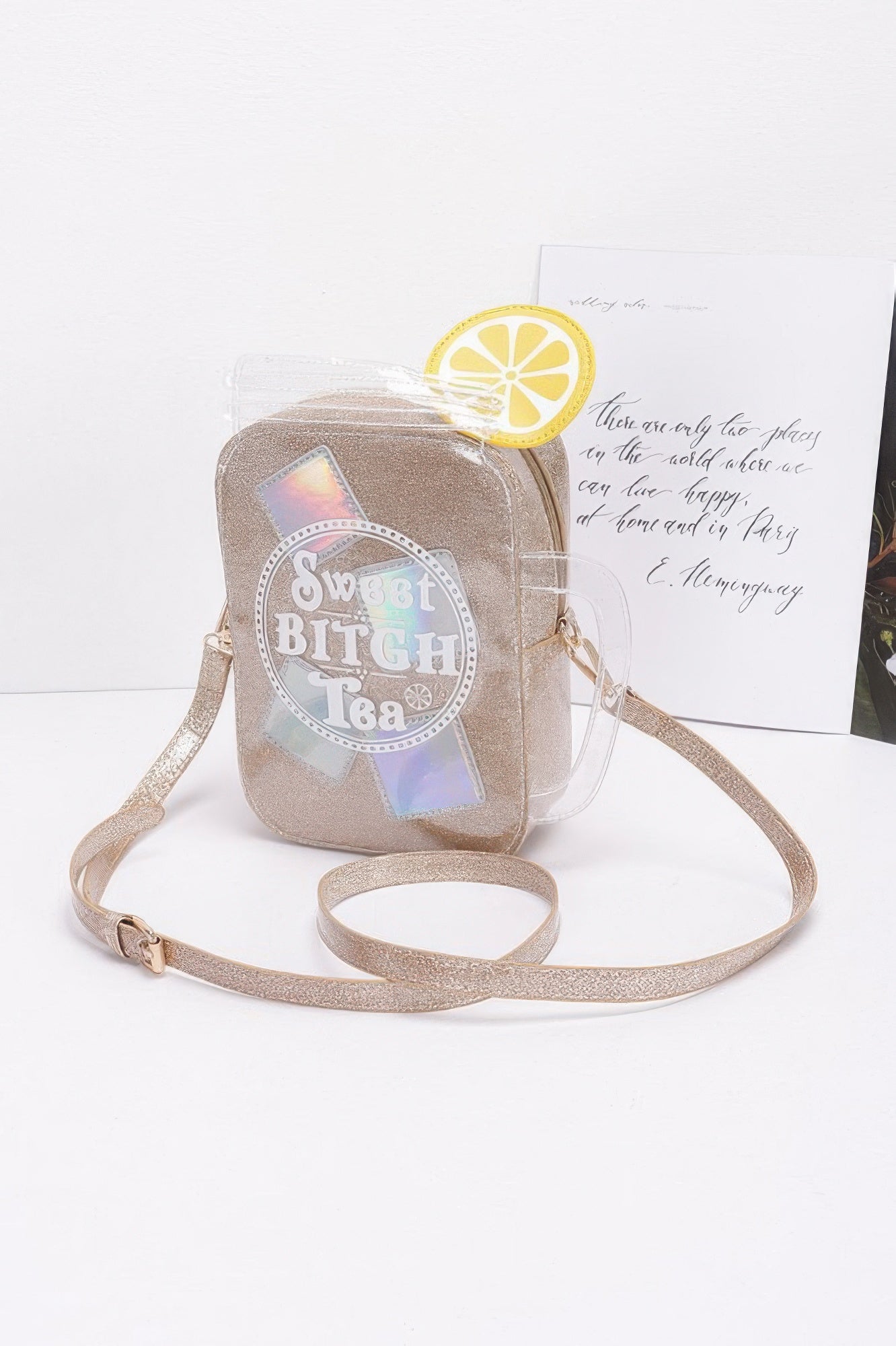Lemon Tea Novelty Bag - Wear Arielle