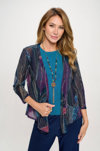 Mesh Romance Cardigan - Wear Arielle