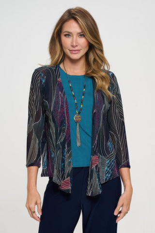 Mesh Romance Cardigan - Wear Arielle