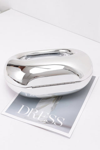 Metallic Acrylic Clutch - Wear Arielle