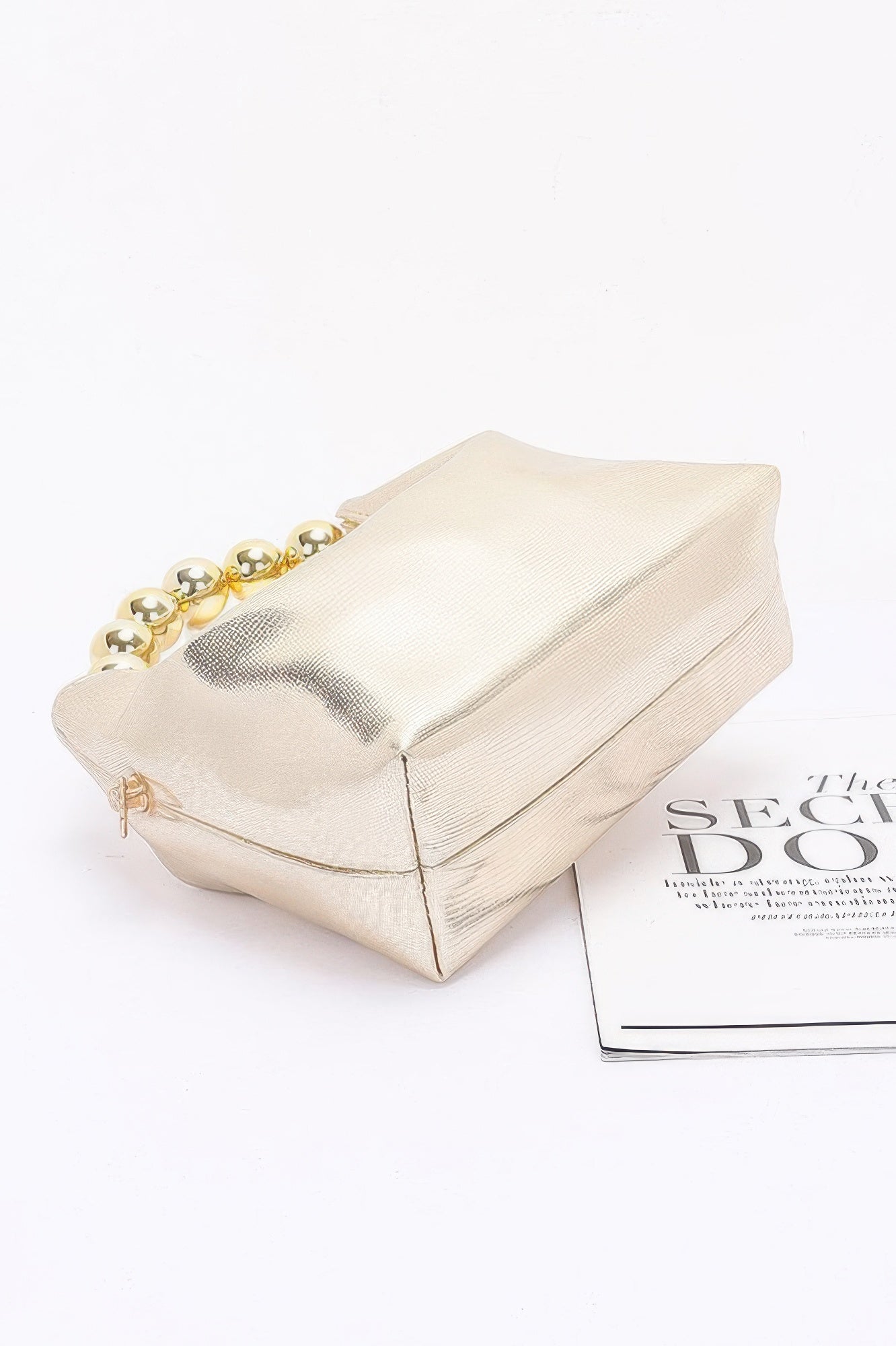 Metallic Ccb Ball Handle Bag - Wear Arielle