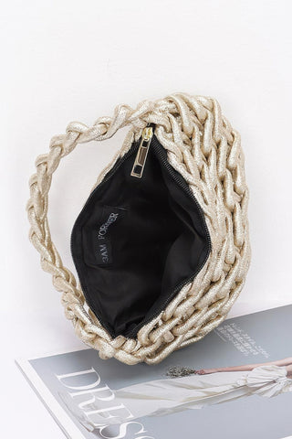 Metallic Handmade Tote Bag - Wear Arielle