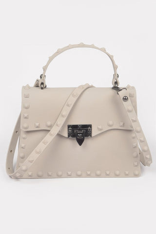 Monotone Studded Clutch - Wear Arielle