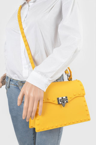 Monotone Studded Clutch - Wear Arielle