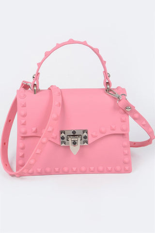 Monotone Studded Clutch - Wear Arielle