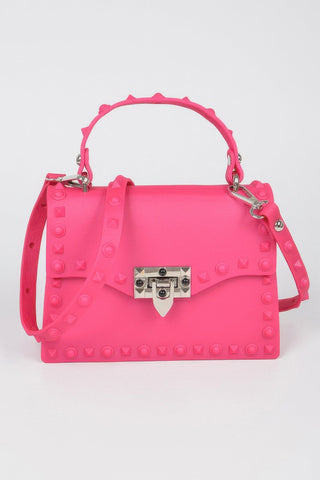 Monotone Studded Clutch - Wear Arielle