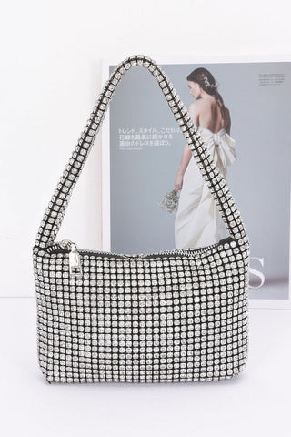 Oversized Stone Small Hobo Bag - Wear Arielle