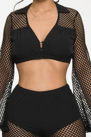 Party Shimmer Cover - up Set - Wear Arielle