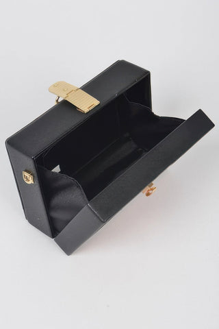 Pencil Case With Key And Lock Clutch - Wear Arielle