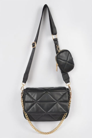 Quilted Crossbody Bag - Wear Arielle