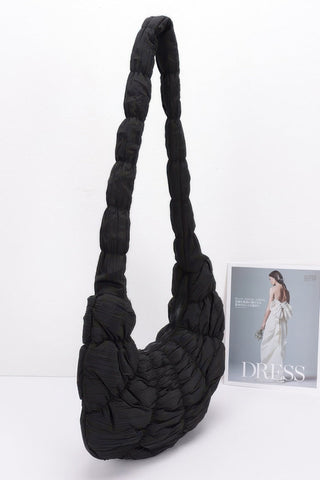 Quilted Nylon Padded Crossbody Bag - Wear Arielle