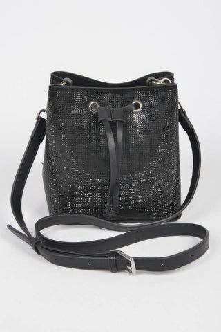 Rhinestone Bucket Bag - Wear Arielle