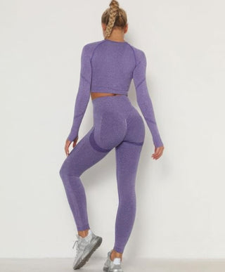 Seamless Top Leggings Set - Wear Arielle