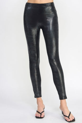 Snake skin print leggings - id - Wear Arielle