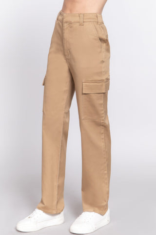 Straight Fit Long Pants - Wear Arielle