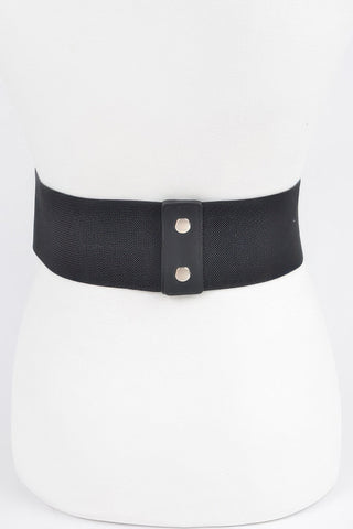 Stud Waist Elastic Belt - Wear Arielle