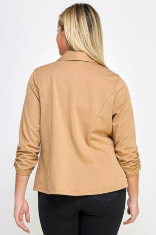 Techno Scuba Blazer W/pockets - Wear Arielle