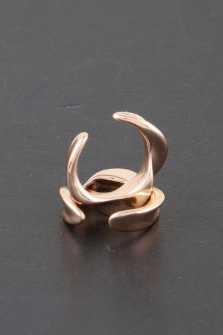 Twist Of Elegance Plated Earrings - Wear Arielle