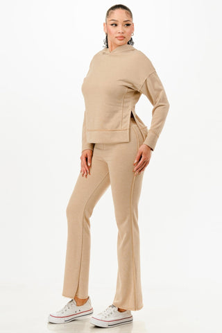 Washed Sweat Two - piece Set - Wear Arielle