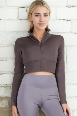 Zip Up Sports Jacket - Wear Arielle