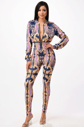 Zip - up Style Jacket With Leggings Set - Wear Arielle