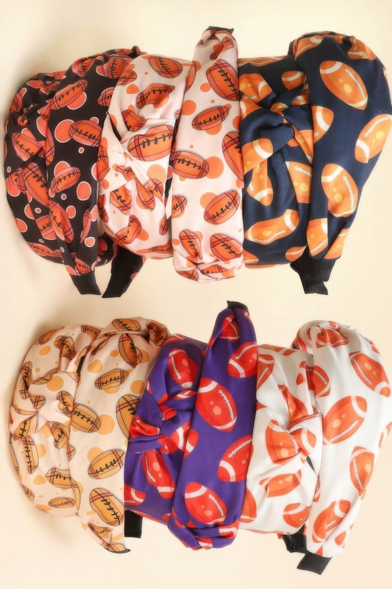 12pack Football Theme Top Knotted Headband - Wear Arielle