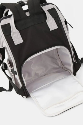 Himawari Waterproof Backpack with Multiple Compartments - Wear Arielle