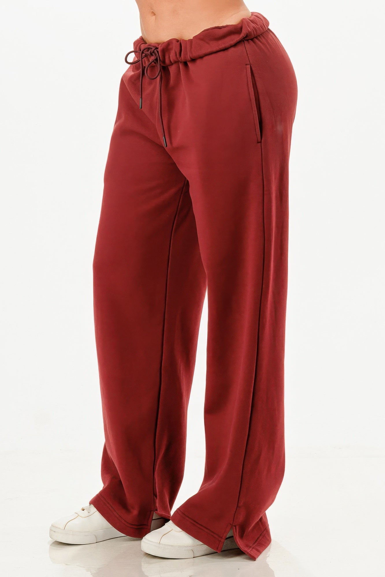 Baggy Sweatpants burgundy - Wear Arielle