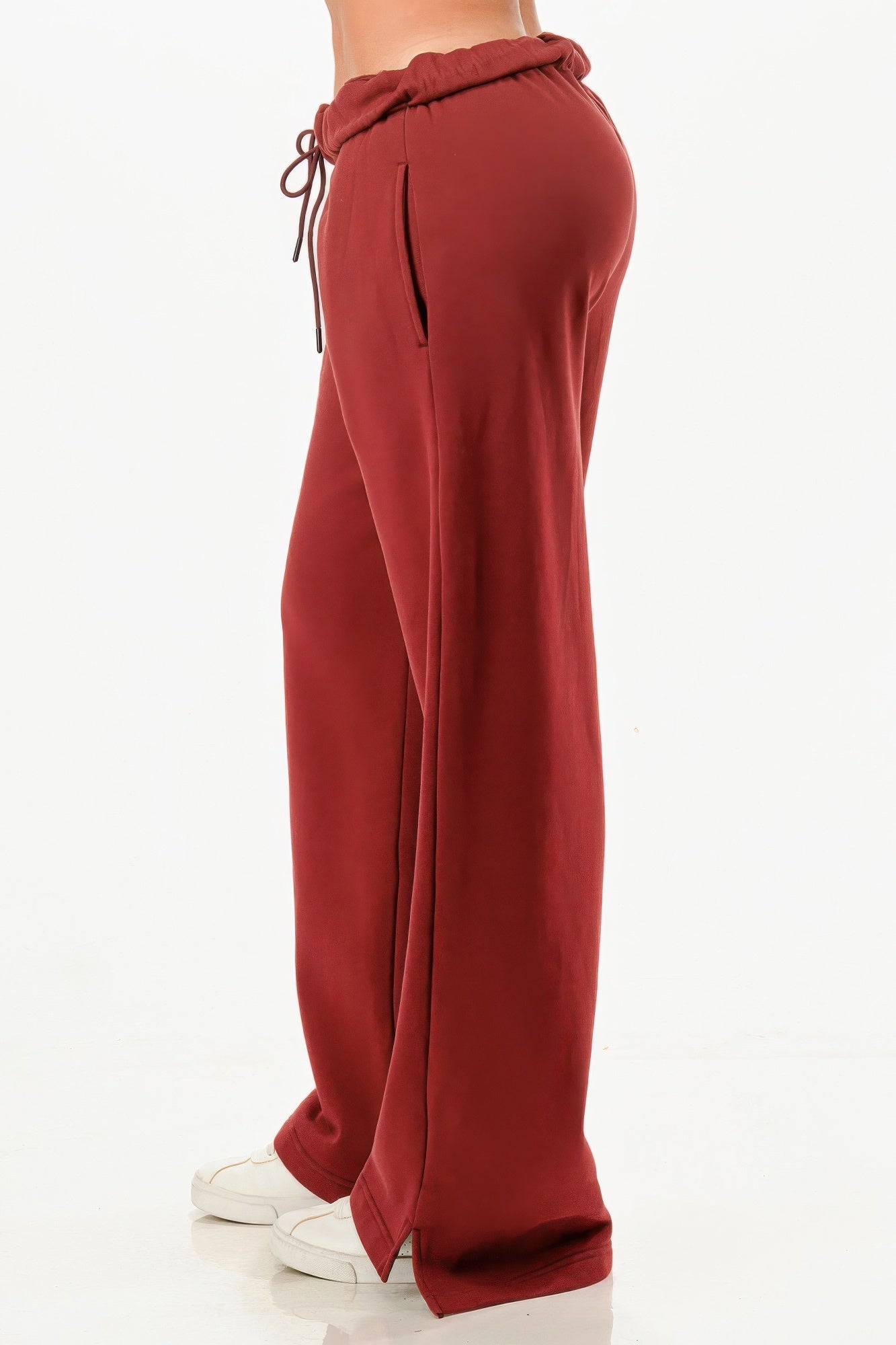 Baggy Sweatpants burgundy - Wear Arielle