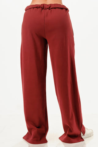 Baggy Sweatpants burgundy - Wear Arielle